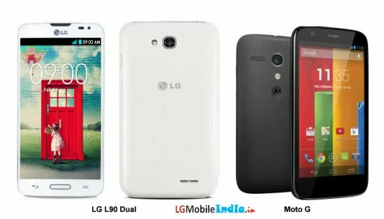 LG L90-Moto G